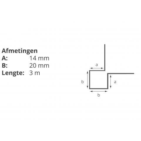 Eternit-Cedral-Click-symmetrisch-buitenhoekprofiel-maatvoering
